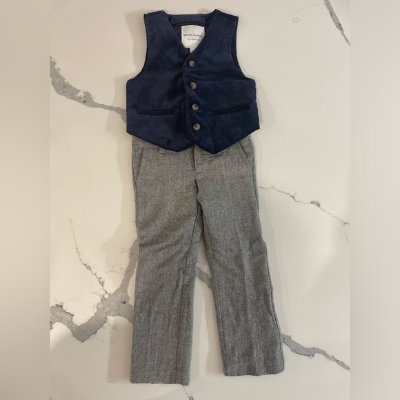 Grey wool 3T dress pants - Picture 6 of 7